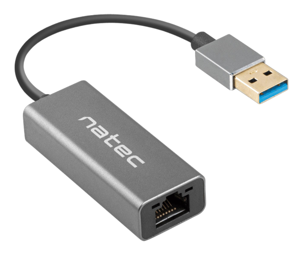 Natec KARTA SIECIOWA CRICKET USB 3.0 1X RJ45 1GB NA KABLU - 1470233 - zdjęcie 3